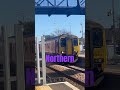 Northern departing Redcar Central #train #northerntrains #class156