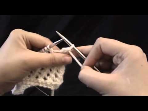 Purled Lace Bind Off