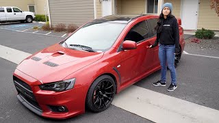 Powder Coating and Installing Bobbi's New Evo Wheels!
