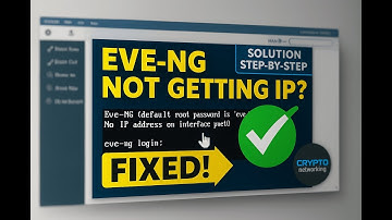 EVE-NG Not Getting IP ❌ via Bridge Mode? 🔧 Full Solution & Fix (Step-by-Step) Malayalam