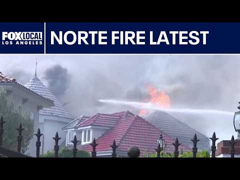 Crews making progress in containing Norte Fire