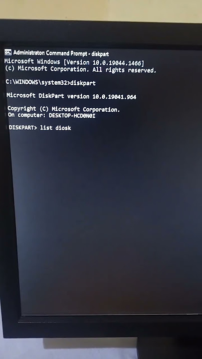 How to check Hard Disk GPT Or MBR in CMD