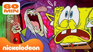 سبونج بوب | ساعة من أكثر اللحظات المخيفة من سبونج بوب | Nickelodeon Arabia