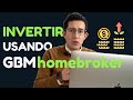 Usando GBM Homebroker para comprar y vender capitales y fondos