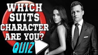 Celebrity Which SUITS Character Are You? Take a Quiz and Find Out! Profile
