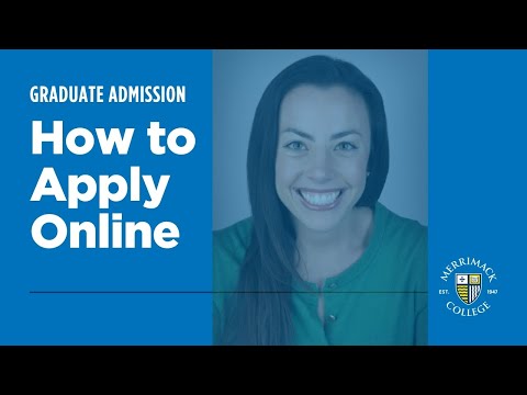 Merrimack College Graduate Admission: How to Apply