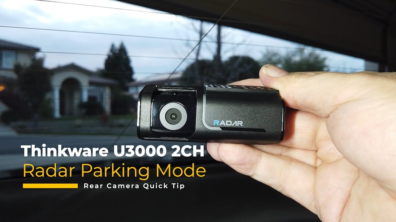 Shop Thinkware U3000 4K Front+Rear Dash Cam w/Parking Radar