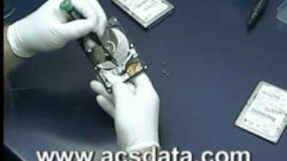 Data Recovery Head Swap - Hard Drive Crash -