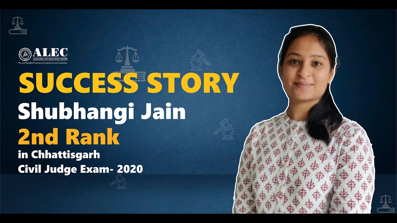 Success Story - Shubhangi Jain | CG Civil Judge 2nd Rank | Judiciary Dream