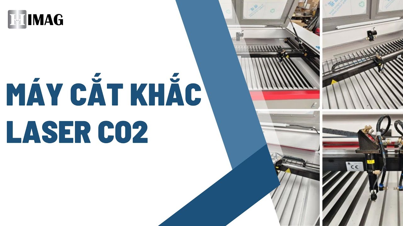 MÁY CẮT KHẮC LASER CO2 1600MM 2 Đầu ( Gia Công Linh Hoạt ) - HM 1610 LSC2 | HIMAG