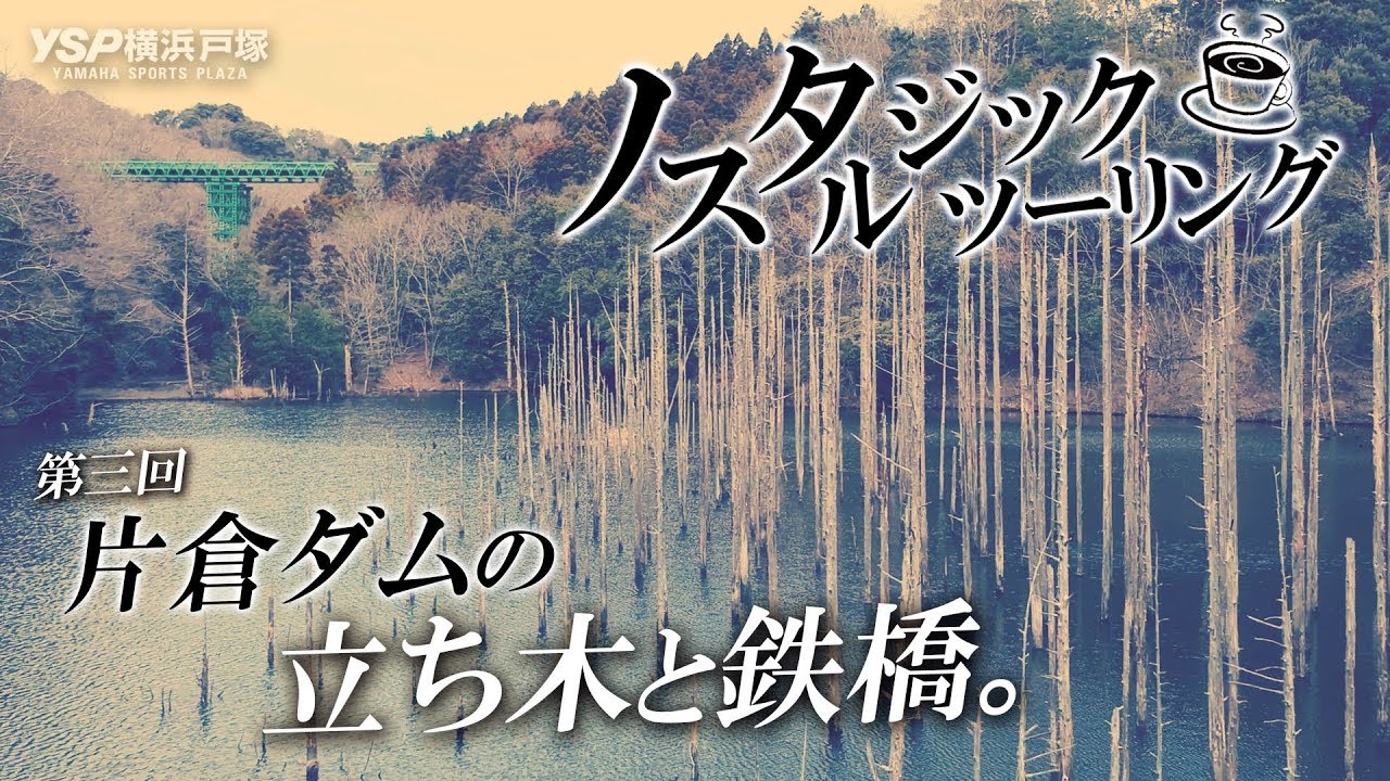 The 3rd Nostalgic Touring: Katakura Dam's standing trees and iron