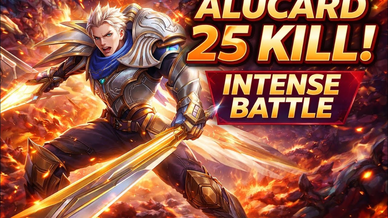 ALUCARD 25 KILLS! 😱 INTENSE BATTLE LEGENDARY GAMEPLAY 💀🗿 - YouTube