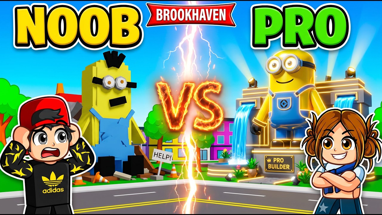 Brookhaven'da Kıyasıya Yapı Kapısması Minion Teması