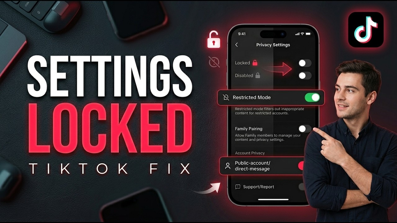 Fix TikTok Privacy Settings Restricted | Step-by-Step Guide - YouTube