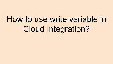 Write Variables in CPI | Full/Delta Load | Automatic and Manual Mode