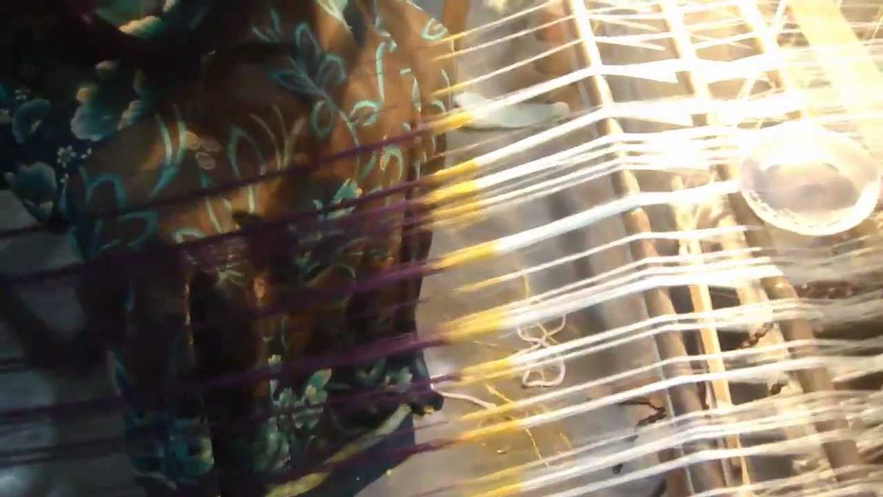 Making Of Silk Saree Process Movie Silk Sarees Tapestry Weaving Silk