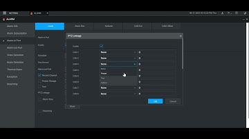 NVR Alarm Input Recording Setup