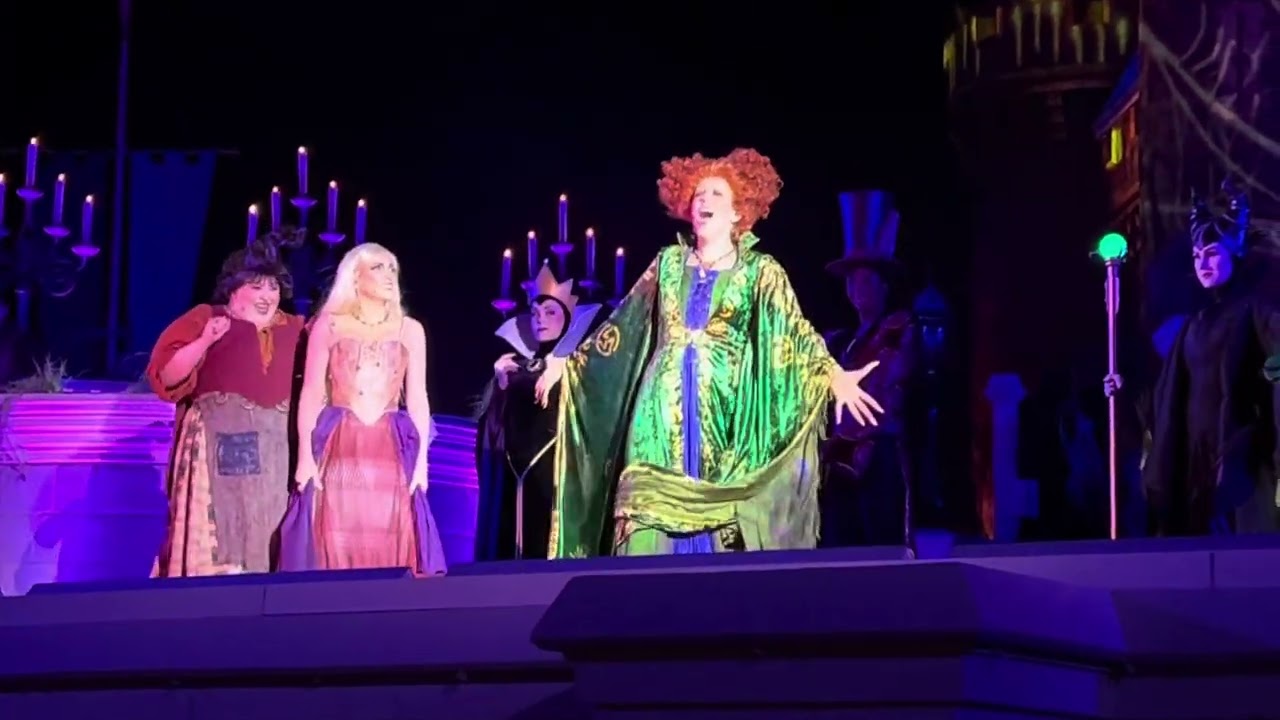 Inclement weather Hocus Pocus Villain Spelltacular 