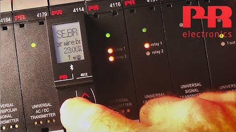 Easy configuration of PR 4000 / 9000