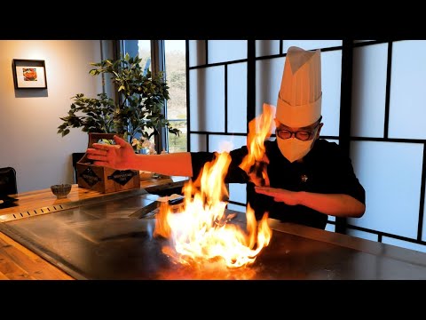 One of the world&rsquo;s top 3 delicacies, teppanyaki! Foie Gras & Caviar, Lobster & Beef Steak