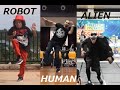 Robot VS Human VS Alien Ver.7 // Incredible Dance Moves "CHIBI, UKAY, J-BLACK"