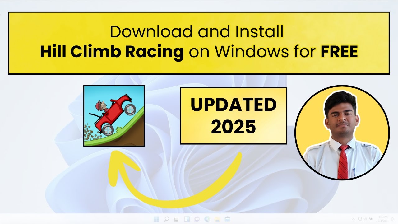 Как скачать и установить Hill Climb Racing на Windows 10/11 (2025) | Бесплатное руководство по на...