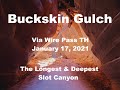 Buckskin Gulch Via Wire Pass Trailhead. Our Section Hike of the Longest & Deepest Slot Canyon.