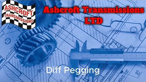 Ashcroft Transmissions Diff Pegging