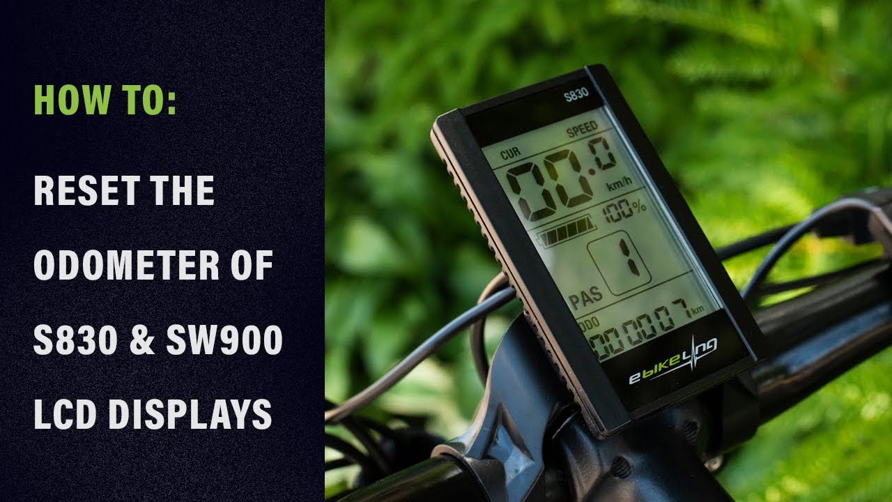 E-bike SW900 LCD Display Control Electric Bicycle Speed Meter Speedometer Normal 