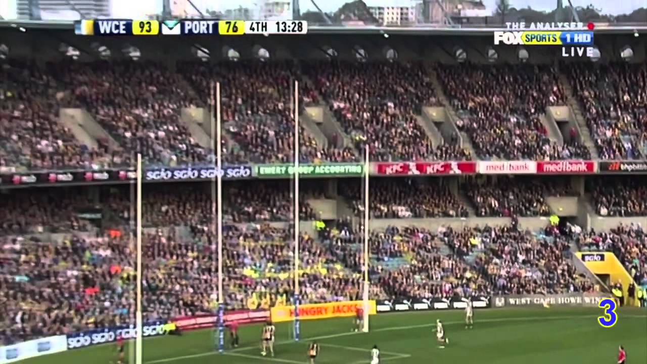 Shannon Hurn's 5 Goals from the 2011 AFL Season