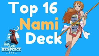 Top 16 Nami Deck list and Discussion | One Piece Trading Card Game