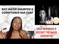 RICE WATER SHAMPOO & CONDITIONER SOAP BAR | YAO WOMAN