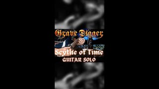 Grave Digger - Scythe Of Time Guitar SOLO Cover #SHORTS