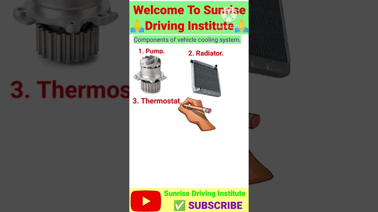 What are the Components of the Vehicle Cooling System 🚗 