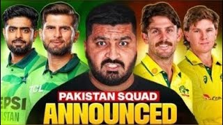 Pakistan Squad for Australia ODI Series Announced | Muhammad Rizwan Dropped | Pak vs Aus 2026 |