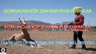 Garybym - Türkmen Türküsü Türkçe altyazılı. Turkmen Song- English Subtitles. Türkmençe