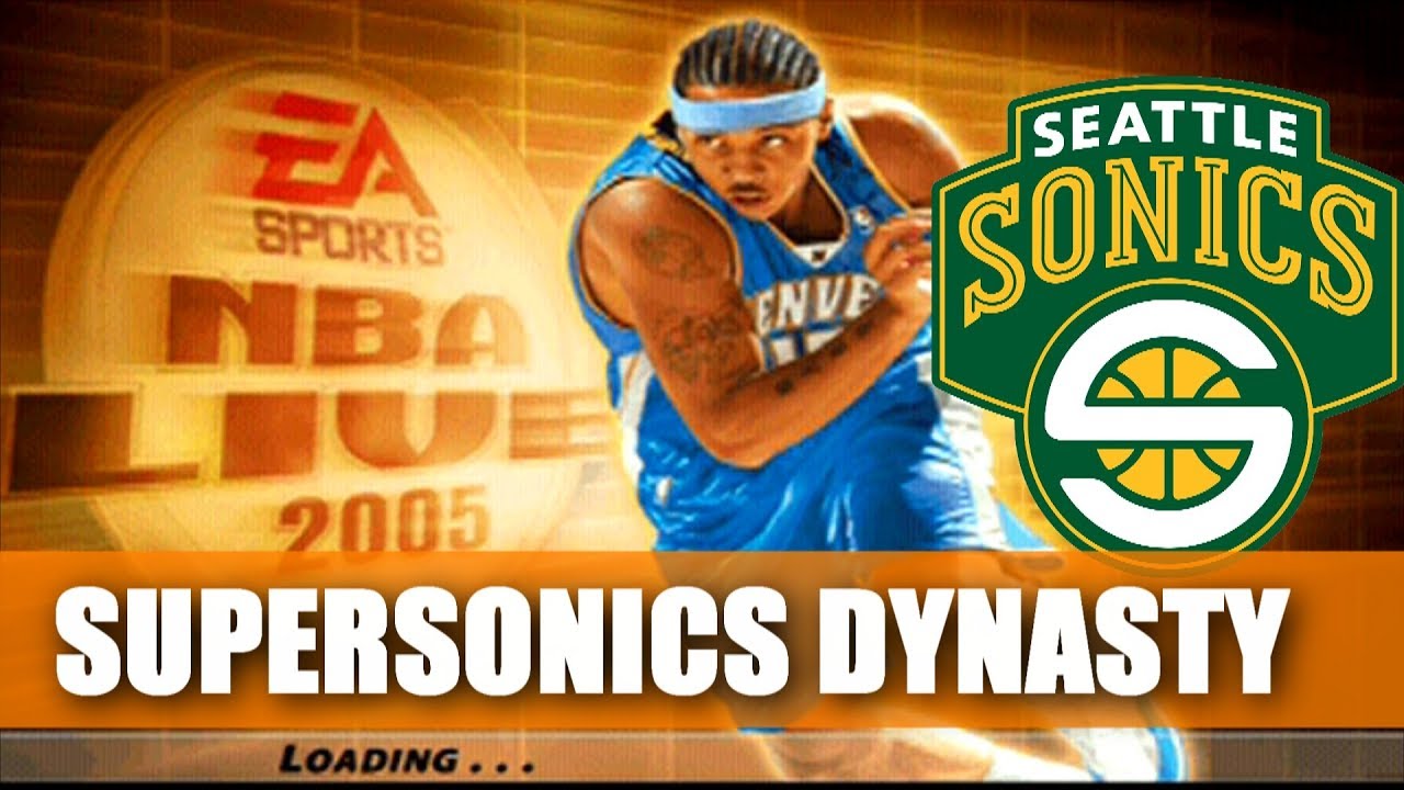 Seattle Supersonics Rebuild - Opening Night - NBA Live 2005 Dynasty - ep1