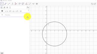 Graficar una  CIRCUNFERENCIA en Geogebra  !!Facil y Rapido!!