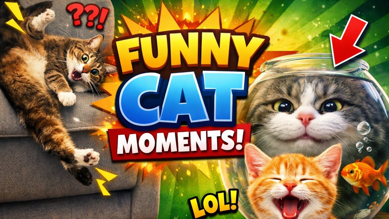 Try Not to Laugh 😂 | Funniest Cat Moments Ever - YouTube