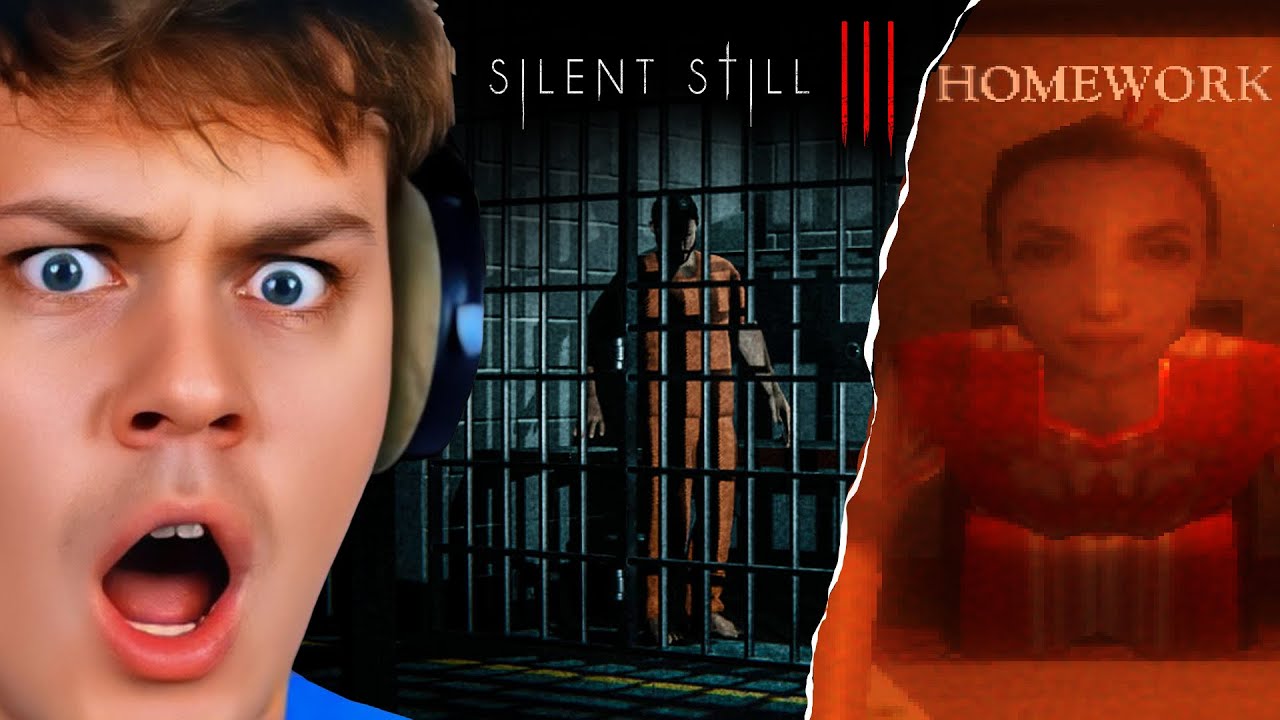 DVIJE HOROR IGRE JER JE JEDNA PREKRATKA! / Silent Still 3 & Homework
