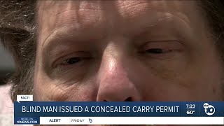 Fact or Fiction: Blind man issued concealed carry permit in Indiana?
