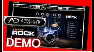 STUDIO ROCK Adpak DEMO - Addictive Drums 2 - XLN Audio