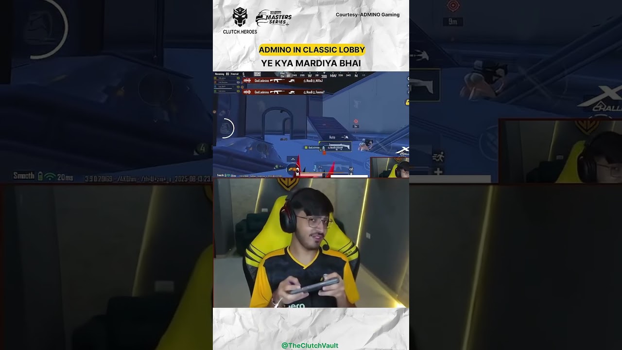 Admino 1v4 in classic lobby