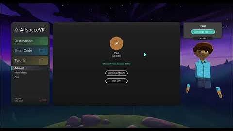 Altspace Tutorial New Account