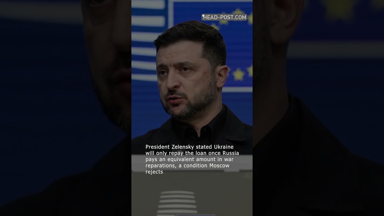 Zelensky: “Ukraine will return money to EU only when Russia pays reparations”