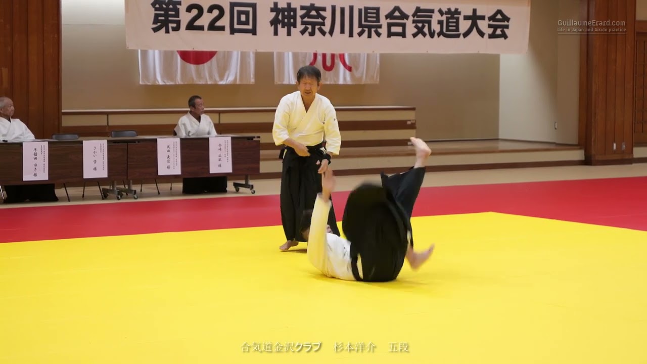 Yosuke Sugimoto (5th Dan) - 22nd Kanagawa Prefecture Aikido Demonstration