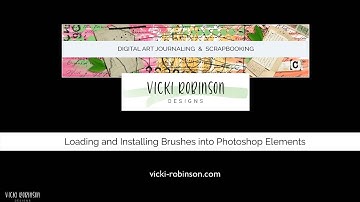 Two Ways to Load Brushes into Photoshop Elements