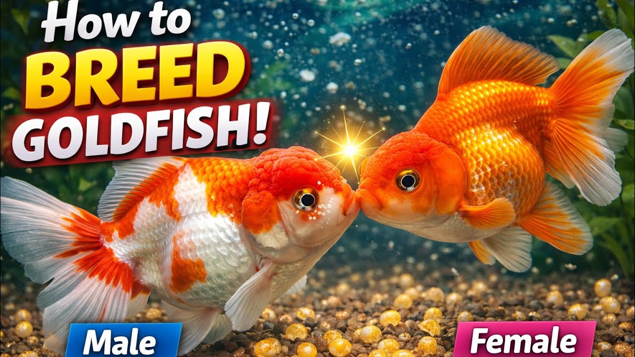 How To Rear Gold Fish How to breed goldfish at home. - YouTube