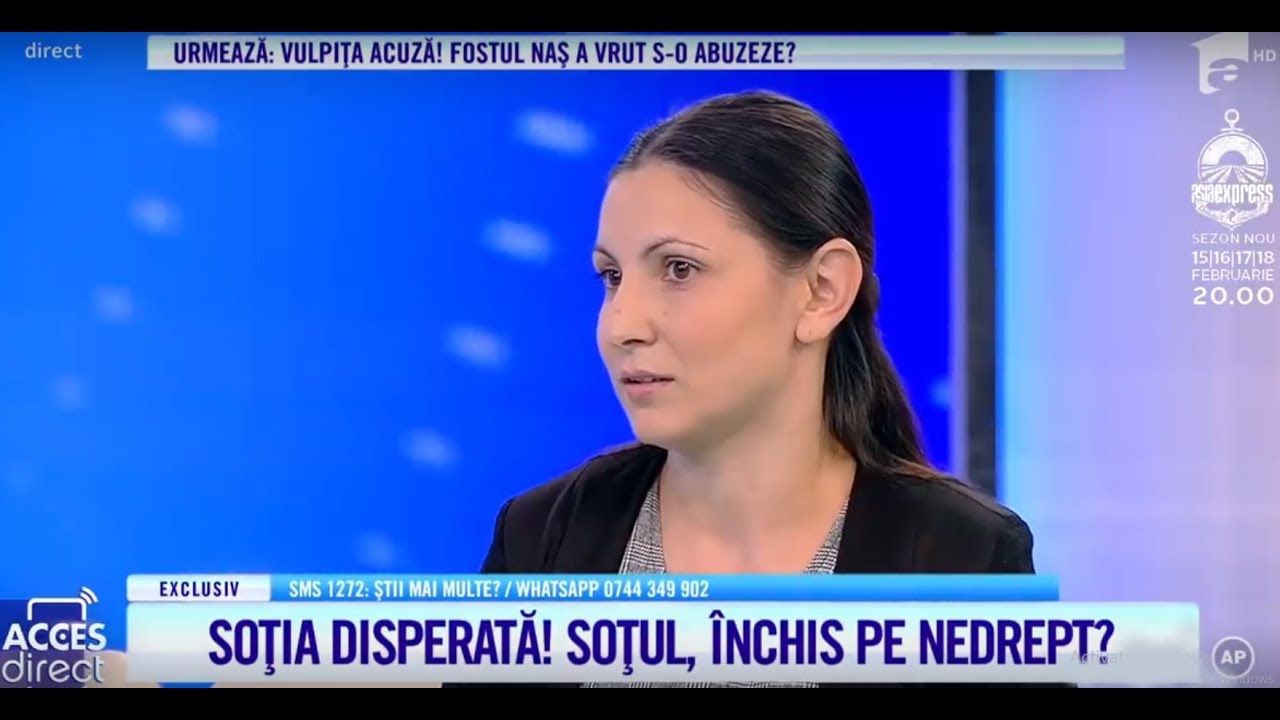 Acuzaţii şocante! O tânără nevastă simte că se sufocă de când soţul ei a fost aruncat în puşcărie!
