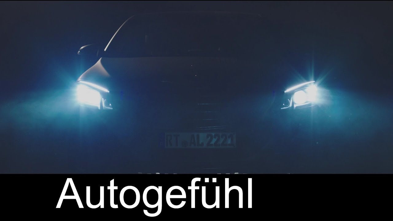 Mercedes digital light new headlight technologies - Autogefühl - YouTube